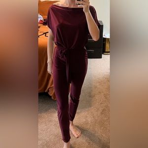 Windsor small Maroon jumpsuit